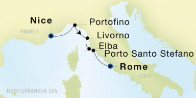6-Day Cruise from Nice to Rome (Civitavecchia): Italian Riviera Dream