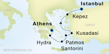 7-Day Cruise from Athens (Piraeus) to Istanbul: Turkey & the Greek Isles