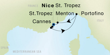 5-Day Cruise from Nice to Nice: French Riviera Dream