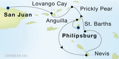 7-Day  Luxury Voyage from Philipsburg to San Juan: Leeward Islands Celebration