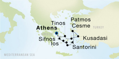 7-Day  Luxury Cruise from Athens (Piraeus) to Athens (Piraeus): Turkey & the Greek Isles
