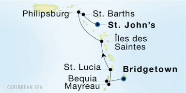 7-Day  Luxury Cruise from Bridgetown, Barbados to St. John's: West Indies Explorer