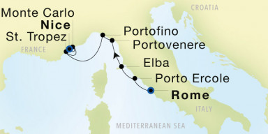 7-Day Cruise from Rome (Civitavecchia) to Nice: French & Italian Riviera Delight
