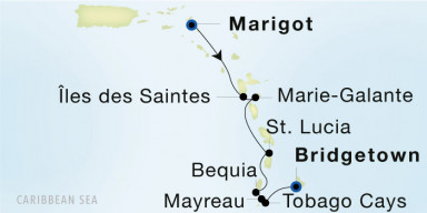 7-Day  Luxury Voyage from Marigot to Bridgetown: Windward Islands Discovery